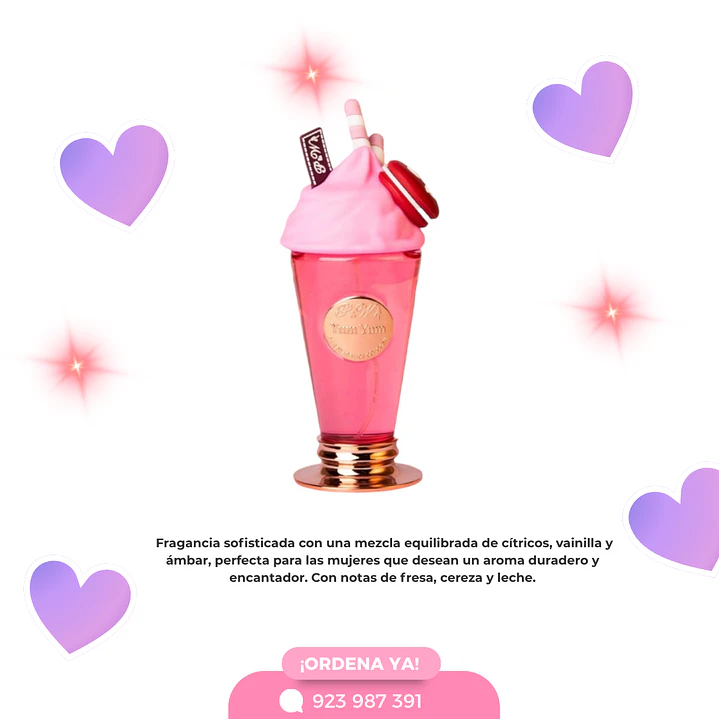 Yum Yum fresa y cereza 1