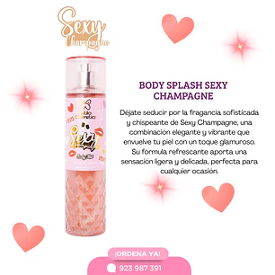 body mist shimmer champagne