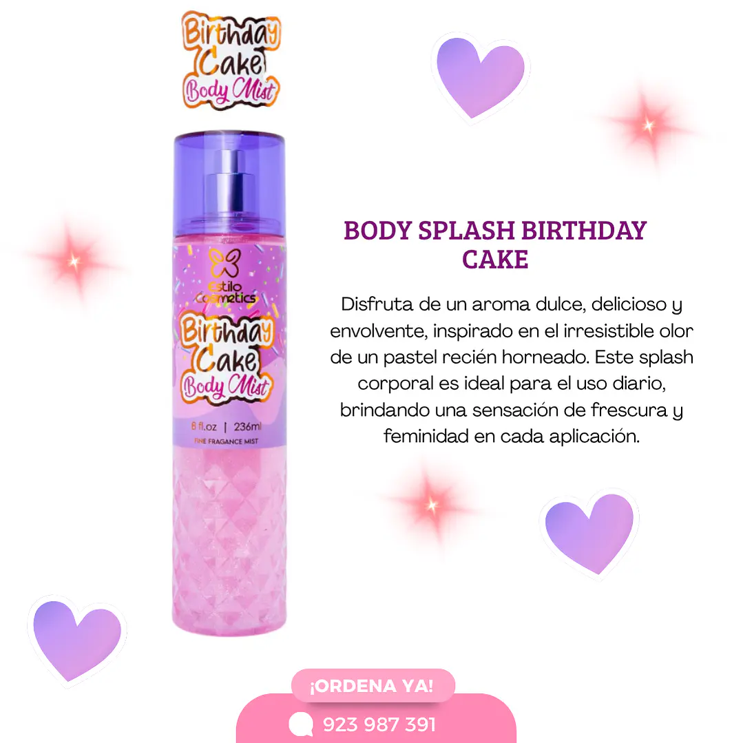 body mist shimmer birthday cake 1
