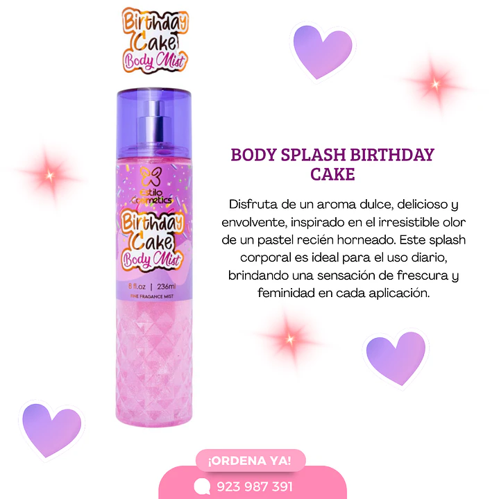 body mist shimmer birthday cake 1