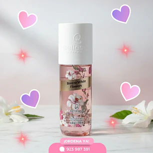 BODY MIST BREEZE WHITE FLOWERS
