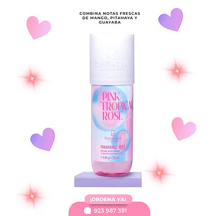 BODY MIST PINK TROPICAL ROSE
