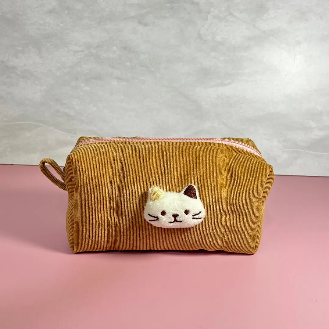 NECESER CORDUROY GATITO 1