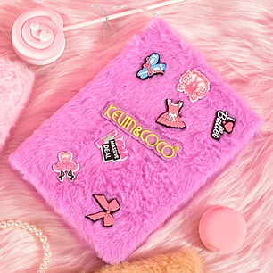 PALETA PELUCHE LILA KEVIN Y COCO