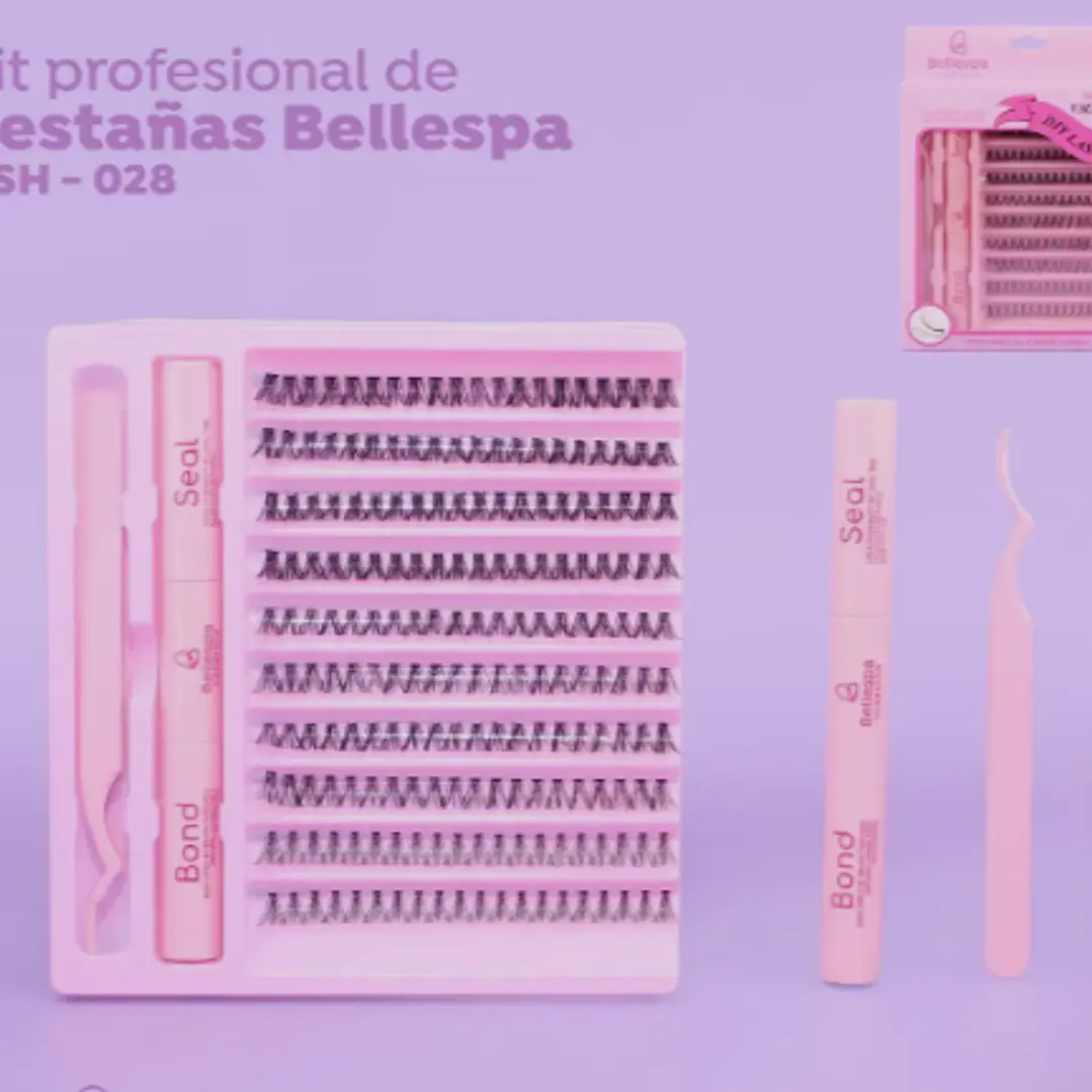 KIT PROFESIONAL DE PESTAÑAS BELLESPA 1