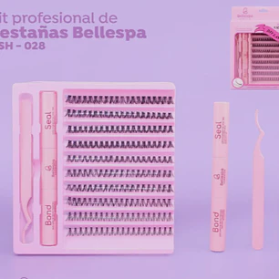 KIT PROFESIONAL DE PESTAÑAS BELLESPA