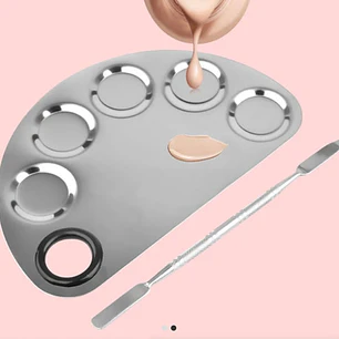Paleta mezcladora de maquillaje