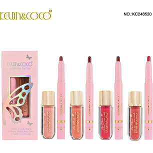 GLOSS DUO MARIPOSA KEVIN Y COCO