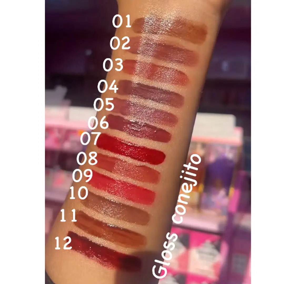 gloss conejito nossa 2