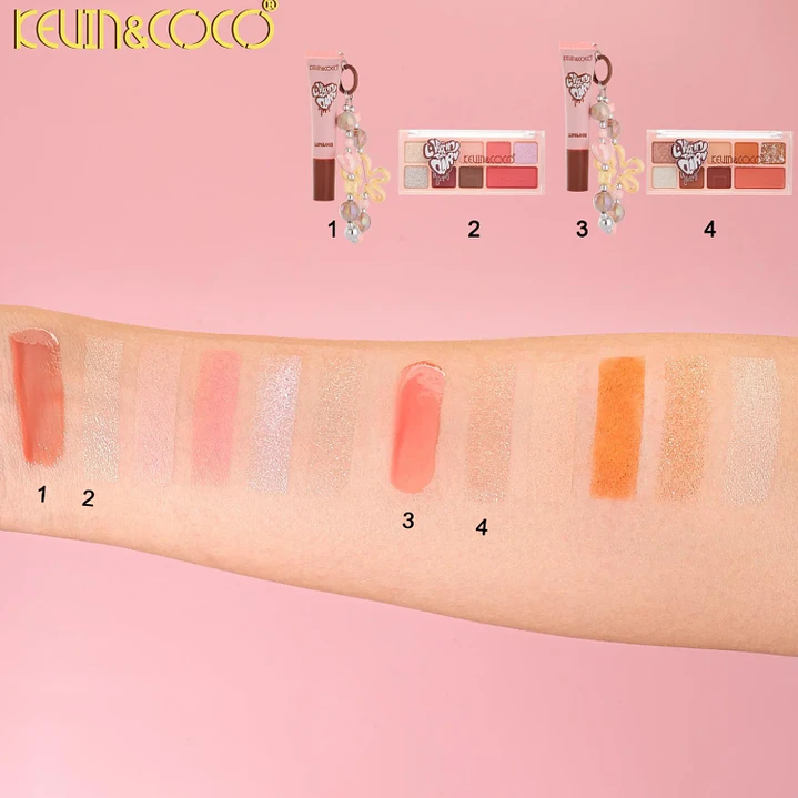 set sombra y gloss kevin y coco 2