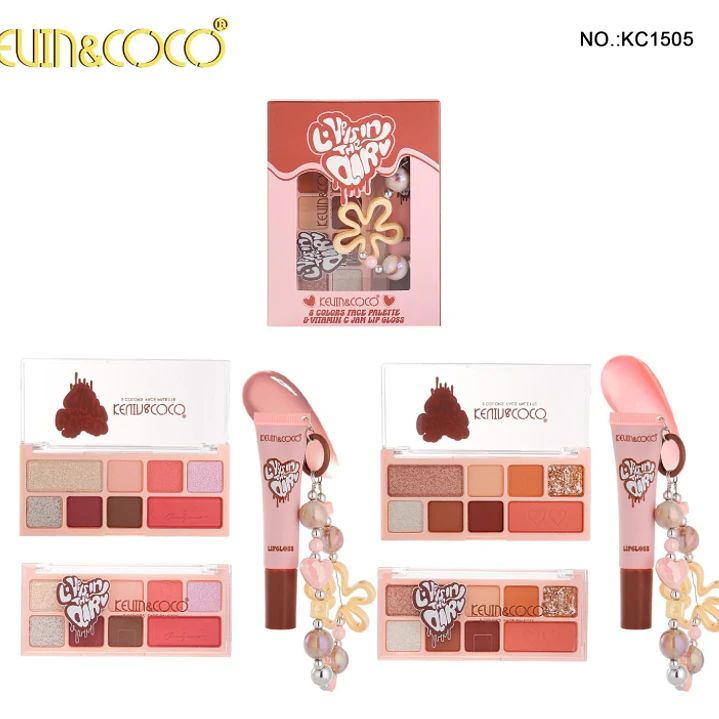 set sombra y gloss kevin y coco 3