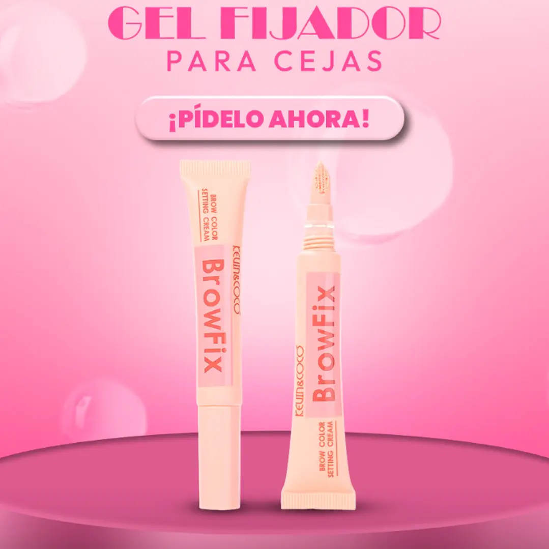 gel fijador de cejas efecto laminado kevin y coco 1