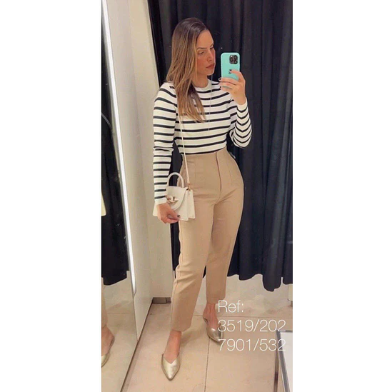 Pantalón Zara Lino Armani Tallas 6-8-10-12-14-16 4