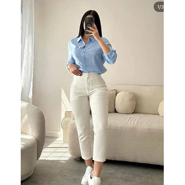 Pantalón Zara Lino Armani Tallas 6-8-10-12-14-16 8