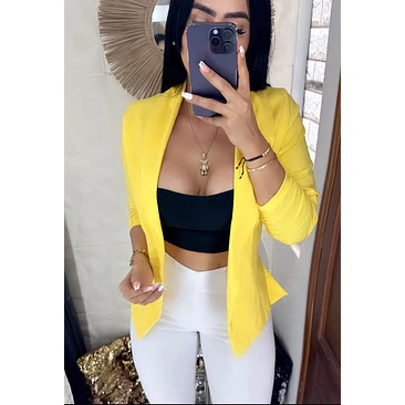 Blazer Push Manga 3/4 Talla Única  6