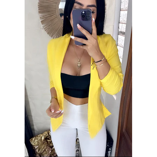 Blazer Push Manga 3/4 Talla Única  6