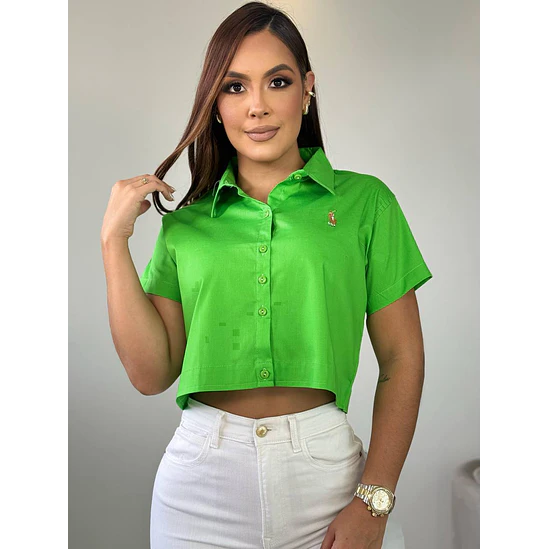 BLUSA OVERSICE Manga Corta Tallas Única  1