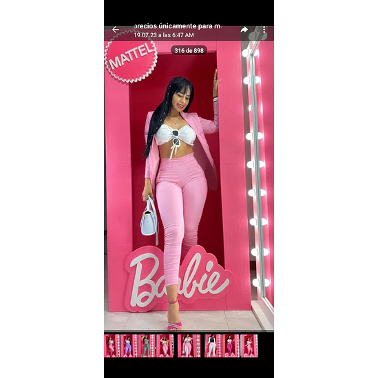 Pantalón Estileto Talla única  5
