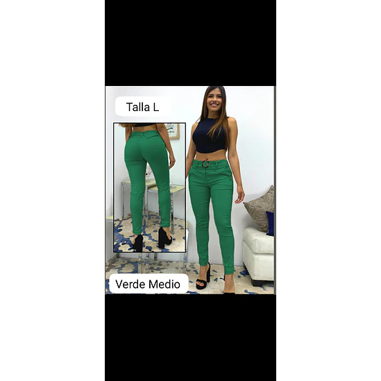 Pantalón Clásico Hebilla  6