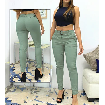 Pantalón Clásico Hebilla  3
