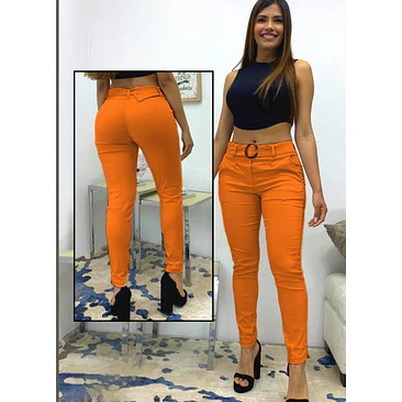 Pantalón Clásico Hebilla  10