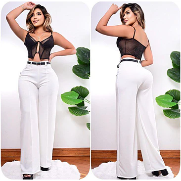 Pantalón Palazzo Correa Talla Única  3