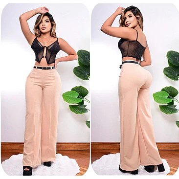 Pantalón Palazzo Correa Talla Única  8