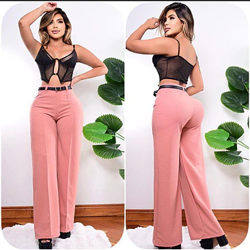 Pantalón Palazzo Correa Talla Única  1