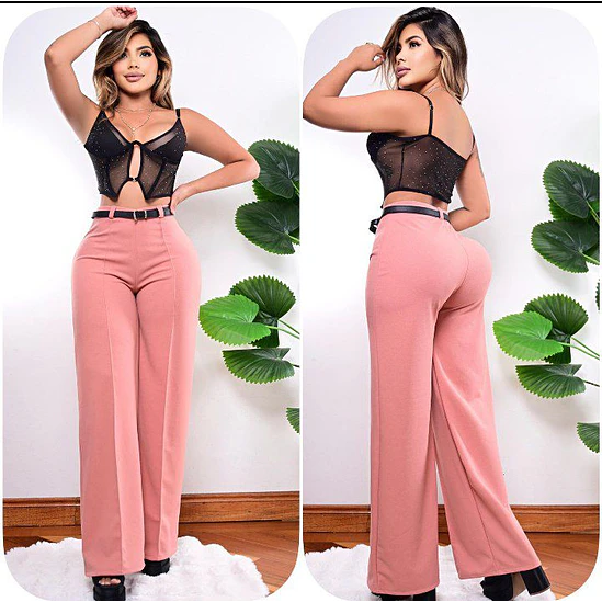 Pantalón Palazzo Correa Talla Única  1