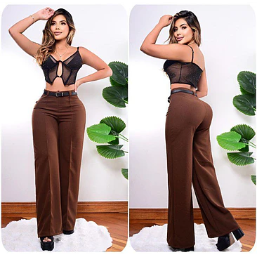 Pantalón Palazzo Correa Talla Única  2