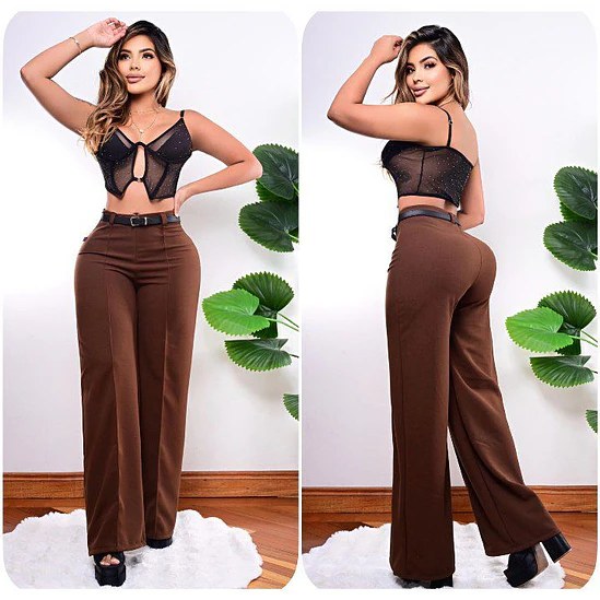 Pantalón Palazzo Correa Talla Única  2