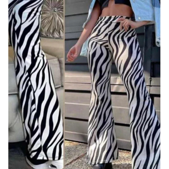 Pantalón Bota Campana Estampado 1