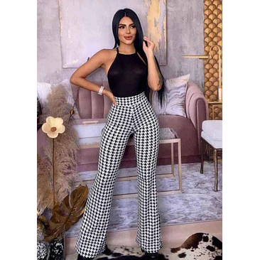 Pantalón Bota Campana Estampado 3
