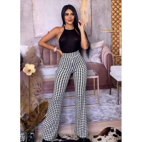 Pantalón Bota Campana Estampado 3