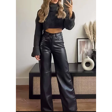 Pantalón Ancho Cuerotex  1