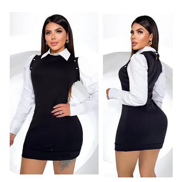 Blusón Camisero Tejido  6