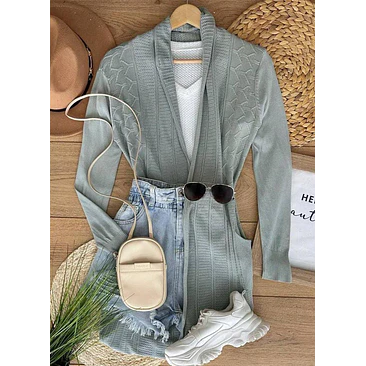 Cardigan Tejido sencillo 8
