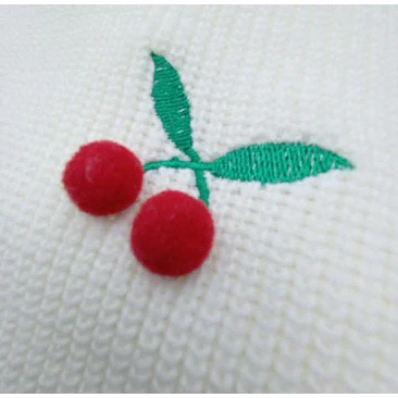 Suéter Corto Cuello Redondo Cerezas 🍒 2