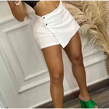 Falda Short Bengalina Licrada  4