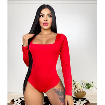 Body Clásico Cuello cuadrado  1