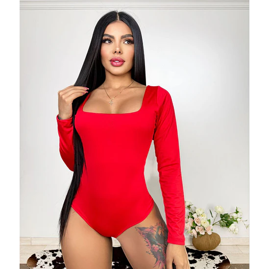 Body Clásico Cuello cuadrado  1