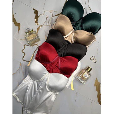 Corset Satinado Moño  5