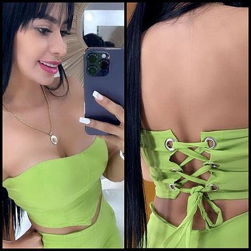 Crop Top Básico Amarre 5