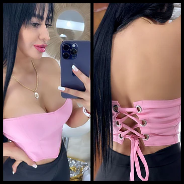 Crop Top Básico Amarre 1