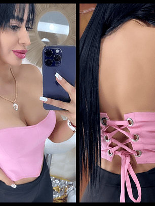 Crop Top Básico Amarre