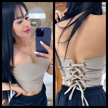 Crop Top Básico Amarre 4