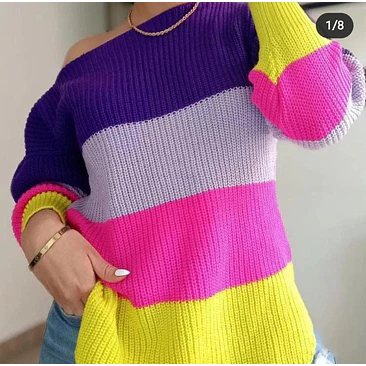 Blusón Tejido Colores  1