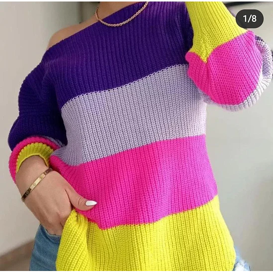 Blusón Tejido Colores  1