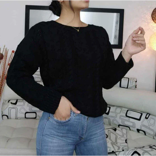 Sueter Tejido Cuello Redondo  7
