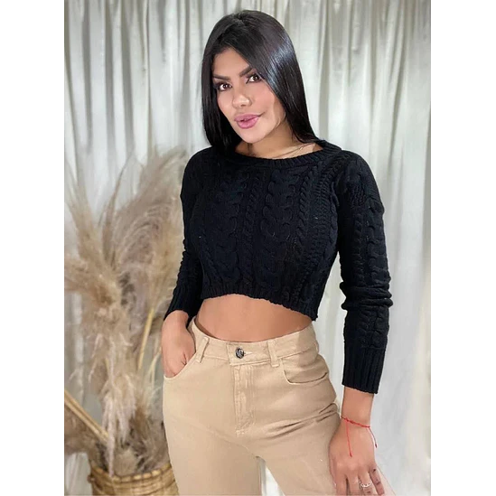Suéter Tejido Corto  4